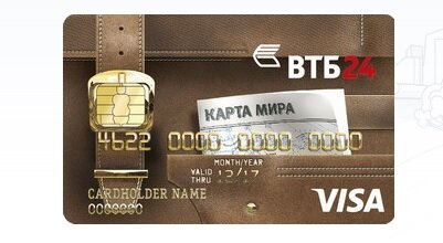 Карта мира от ВТБ 24